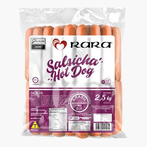 SALSICHA HOT DOG RARA KG