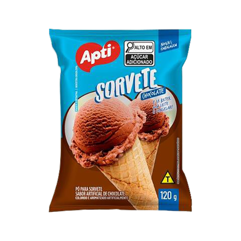 SORVETE PO APTI CHOCOLATE SACH 120G