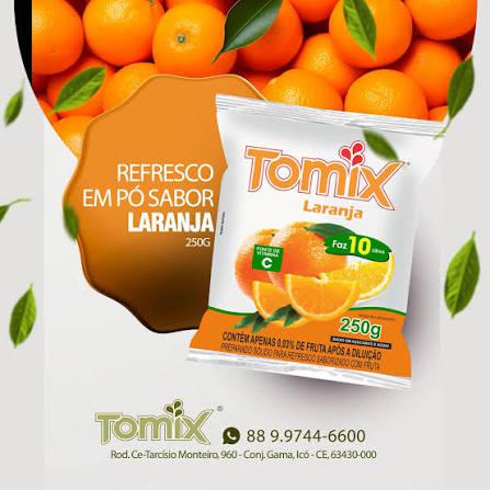 SUCO TOMIX SABOR LARANJA 250G
