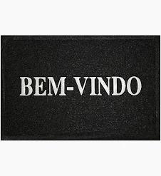 TAPETE BEM VINDO 38X58CM