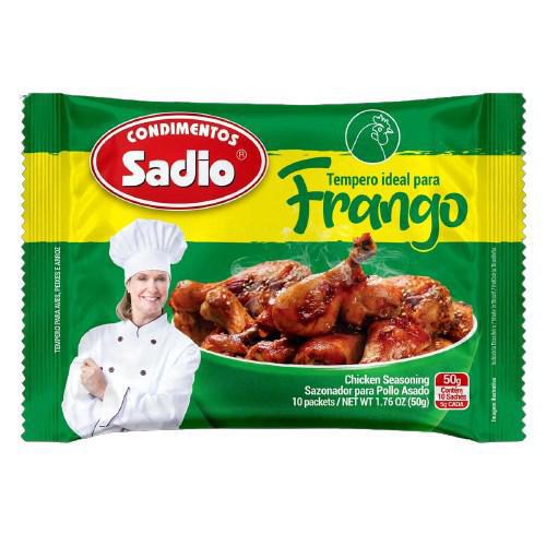 TEMPERO EM PO FRANGO SADIO VERDE 50G