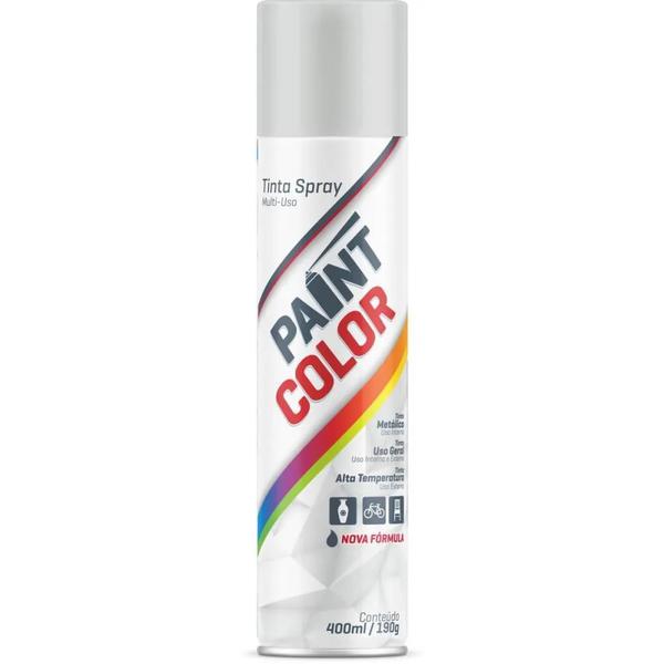 TINTA SPRAY USO GERAL BRANCO BRILHANTE 400ML PAINT