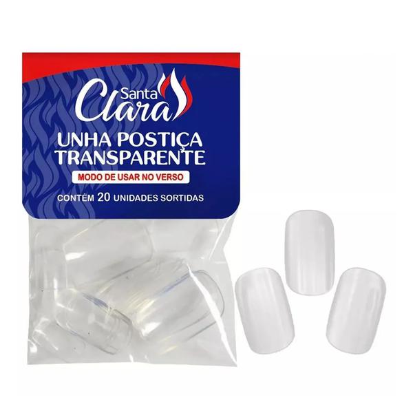 UNHA TRANSP ALONGAMENTO C/20