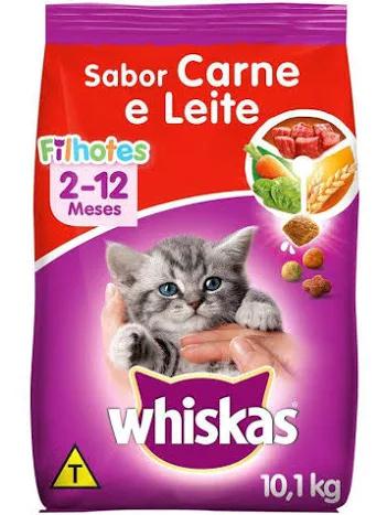 WHISKAS FILHOTE CARNE E LEITE KG