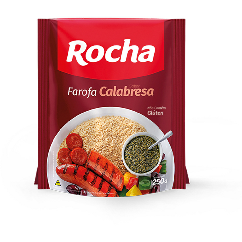 FAROFA MAND ROCHA 250G CALABRESA