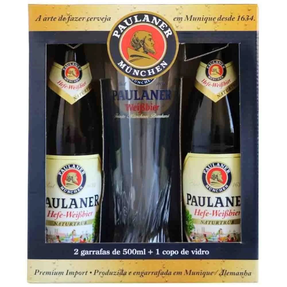 BEB CERVEJA PAULANER WEIS DUN GF 2X500ML 1UN CP