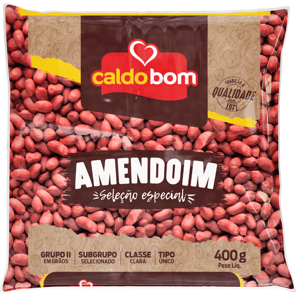 AMENDOIM CALDO BOM 400G
