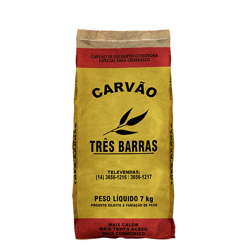 CARVAO TRES BARRAS 7kg