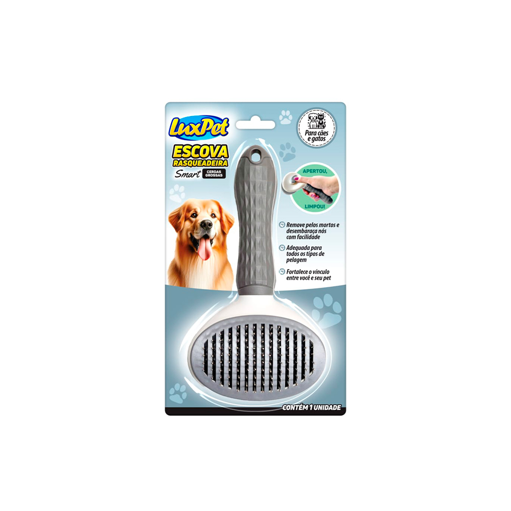 RASQUEADEIRA PELOS LUXPET LONGOS ESPESSOS