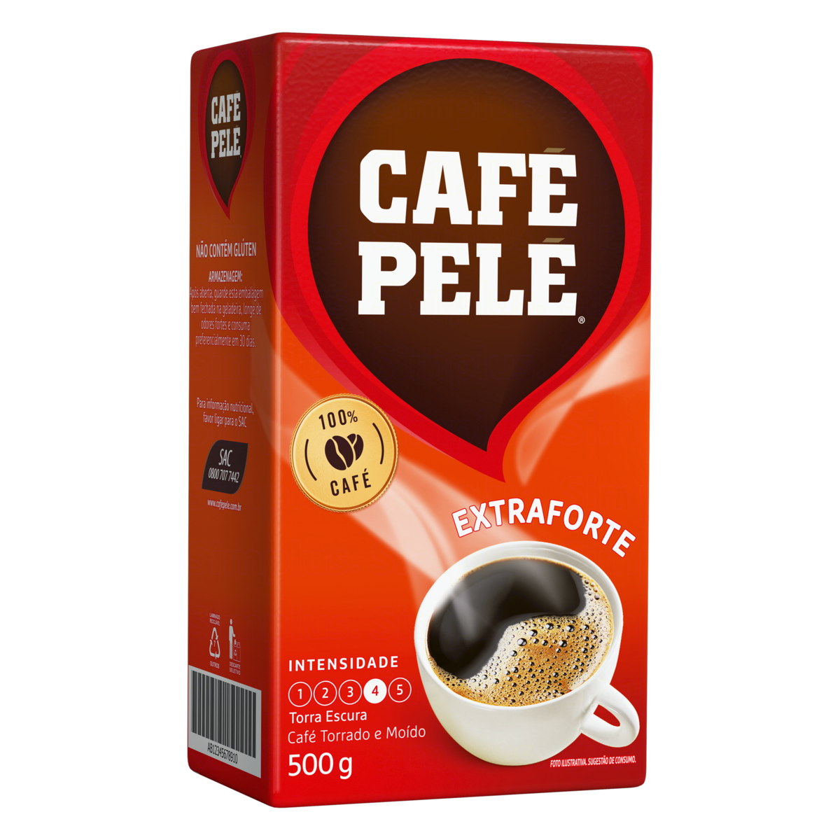 CAFE PELE VACUO EX FORTE 500G