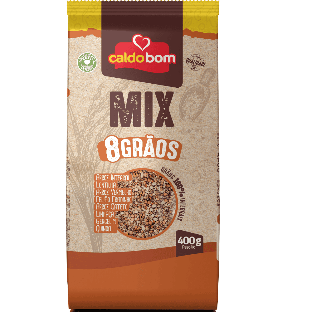 ARROZ MIX COMPLETO CALDO BOM GOUR 400G