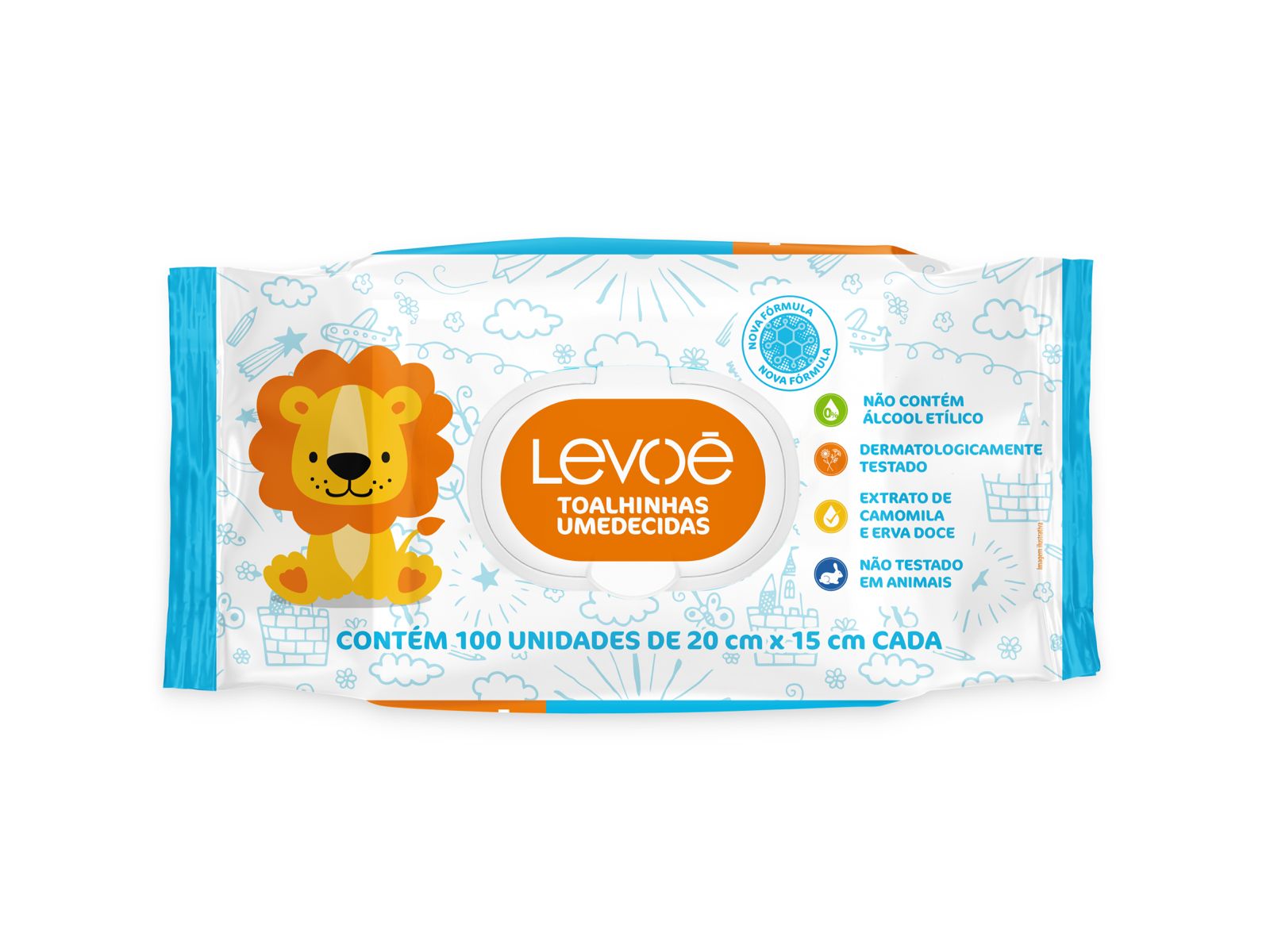 TOALHA UMED LEVOE 100UN