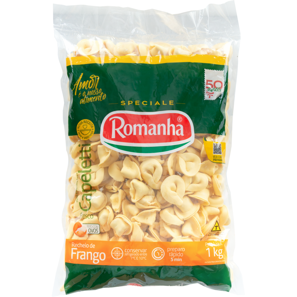 CAPELETTI ROMANHA 1kg, FRANGO