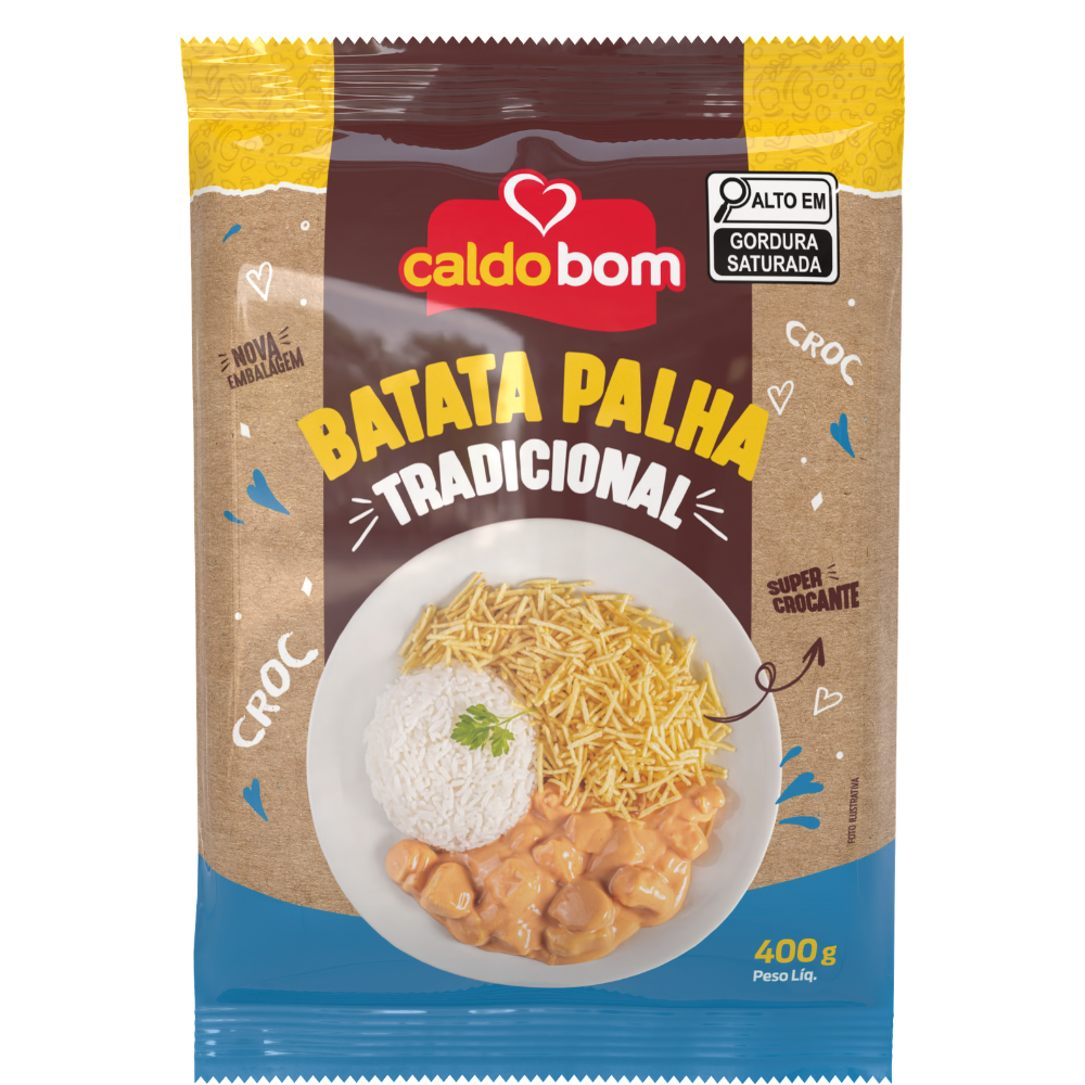 BATATA PALHA CALDO BOM TRAD 400G