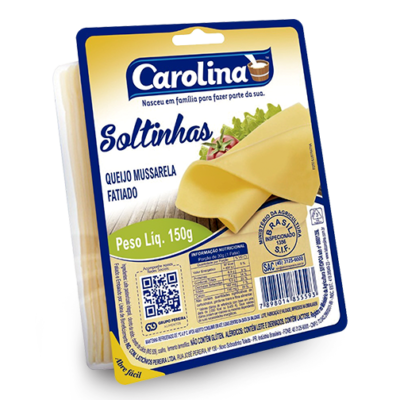 Queijo Mussarela Fatiado Carolina 300g