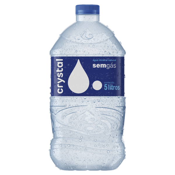 Água Mineral Crystal sem Gás PET 5L