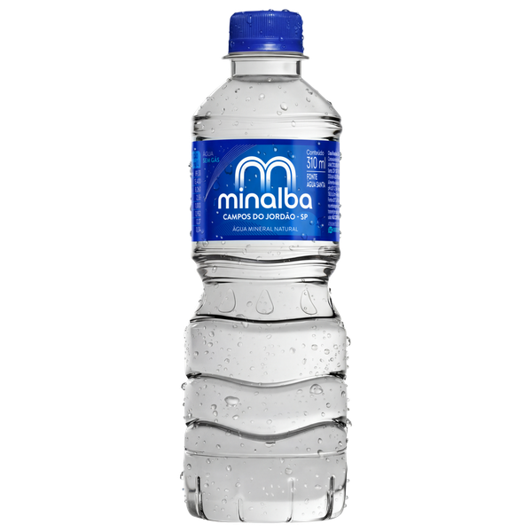 Água Mineral Minalba sem Gás PET 310ml