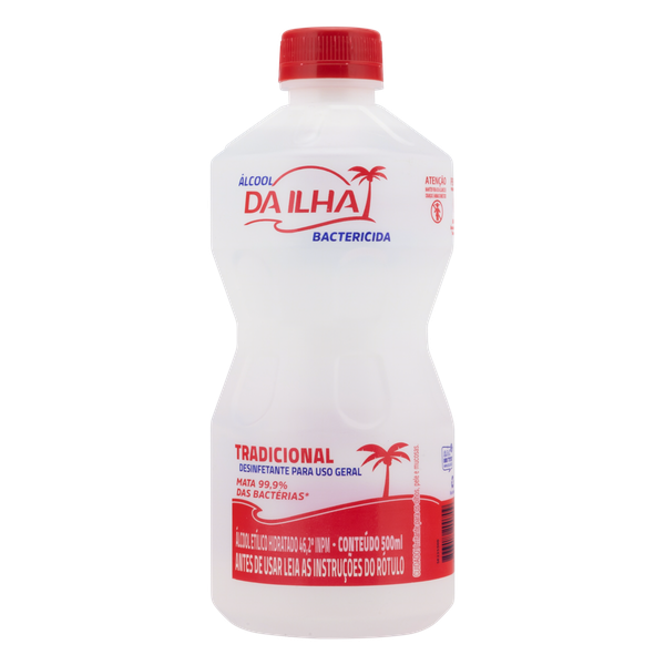 Álcool Da Ilha 46 INPM 500ml