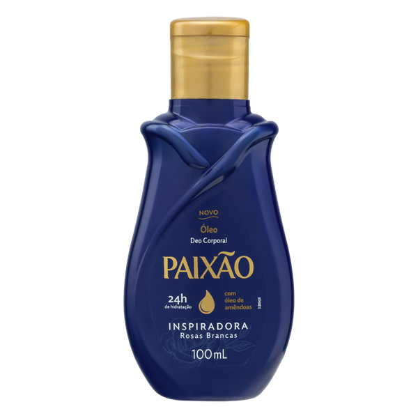 Óleo de Amêndoas Rosas Brancas Paixão 100ml