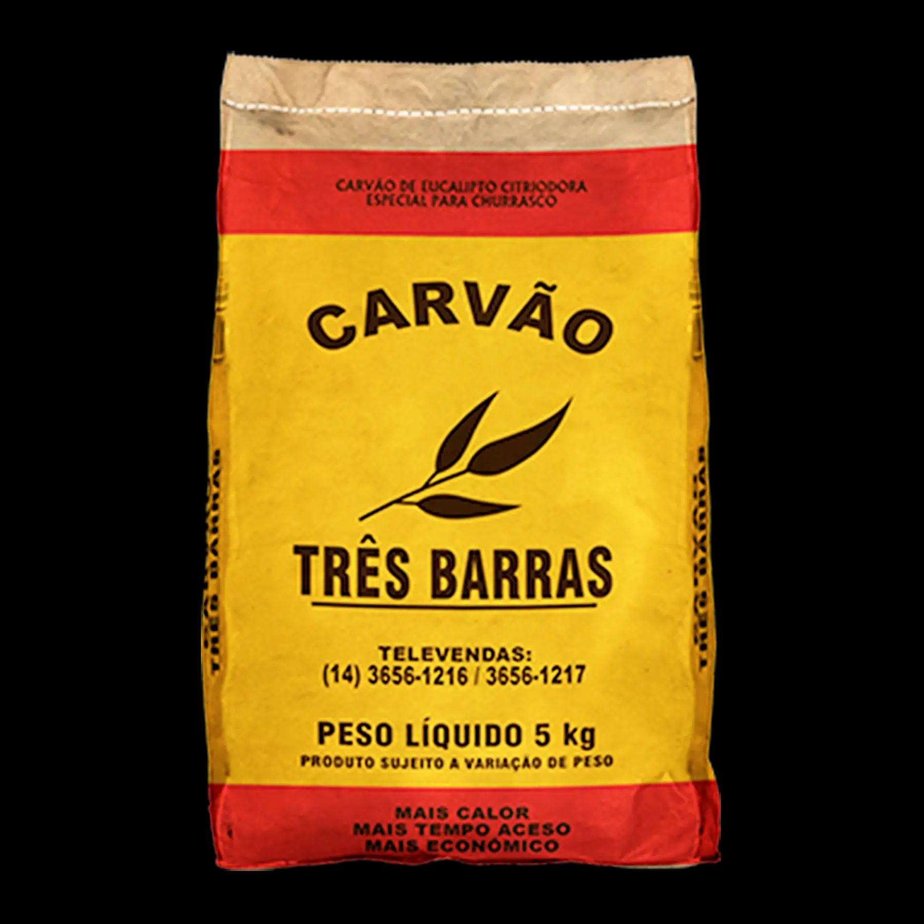 CARVAO TRES BARRAS 5kg