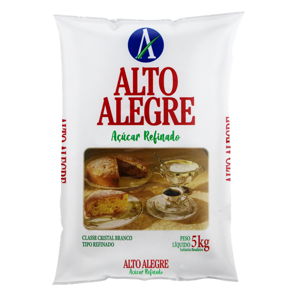 Açúcar Refinado Alto Alegre 5kg