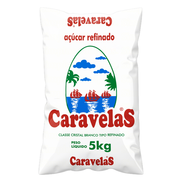 Açúcar Refinado Caravelas 5kg