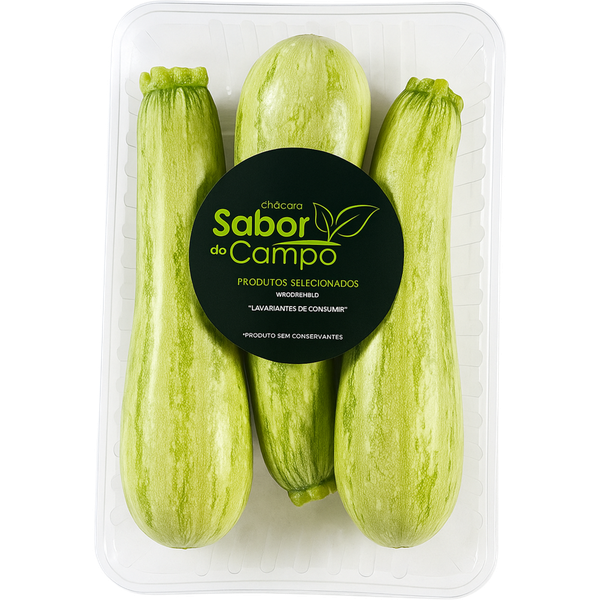 Abobrinha verde Sabor do Campo bandeja 450g