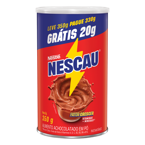 Achocolatado Nescau Leve 350g Pague 330g