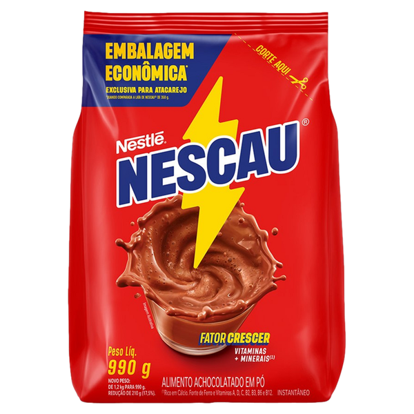 Achocolatado Nescafé Nescau Sachê 990g