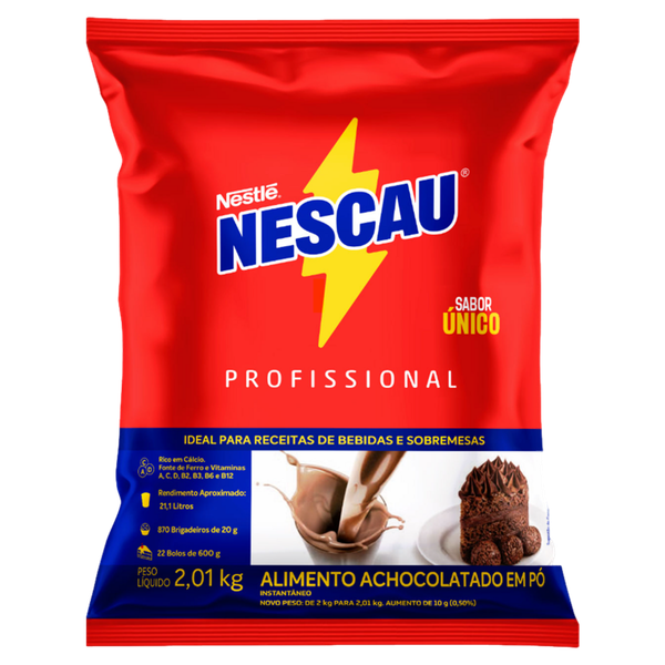 Achocolatado em Pó Nescau Actigen-E NPro 2,01kg