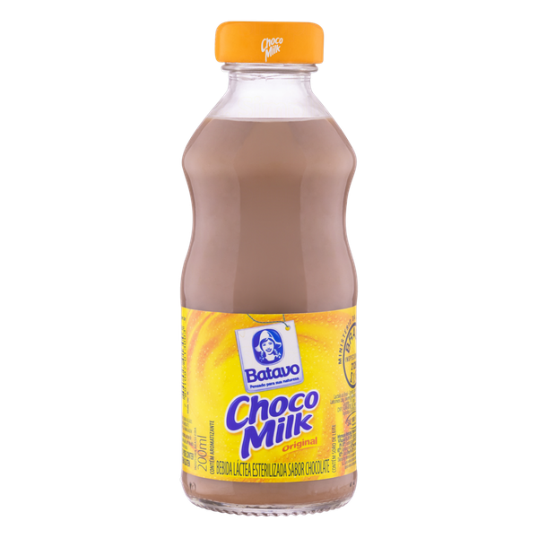 Achocolatado Líquido Pronto Latemilk Vidro 200ml
