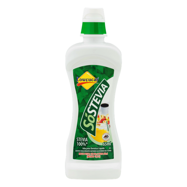 Adoçante Líquido Lowçucar Só Stevia 65ml