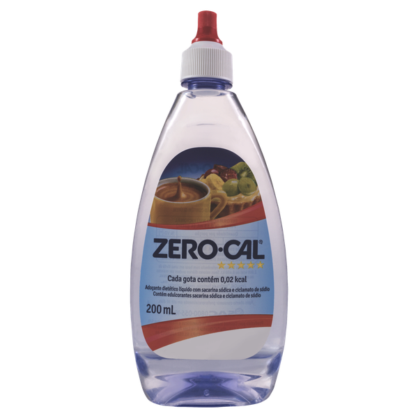 Adoçante Líquido Zero-Cal 200ml