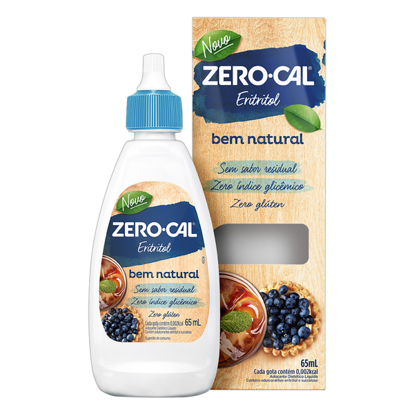 Adoçante Líquido Eritritol Zero Cal 65ml