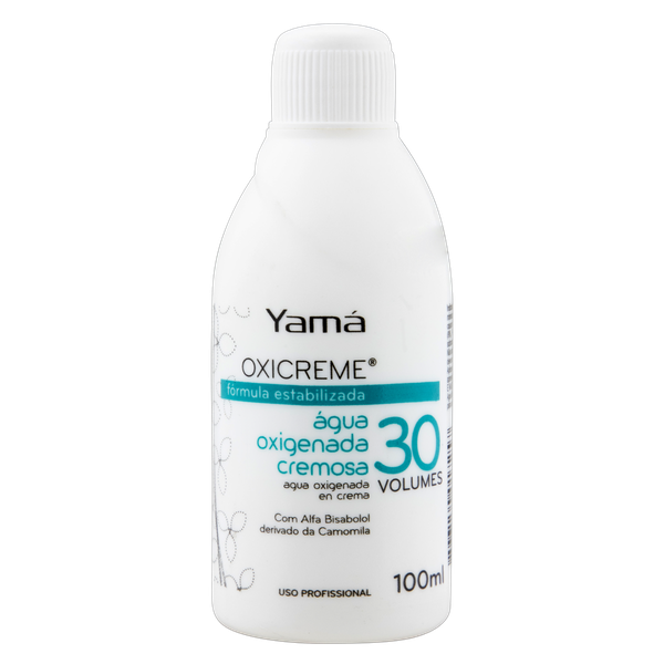 Água Oxigenada Cremosa Yamá Oxicreme 30 Volume 100ml