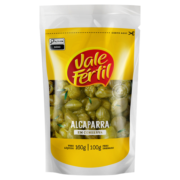 Alcaparras Vale Fértil Doypack 100g