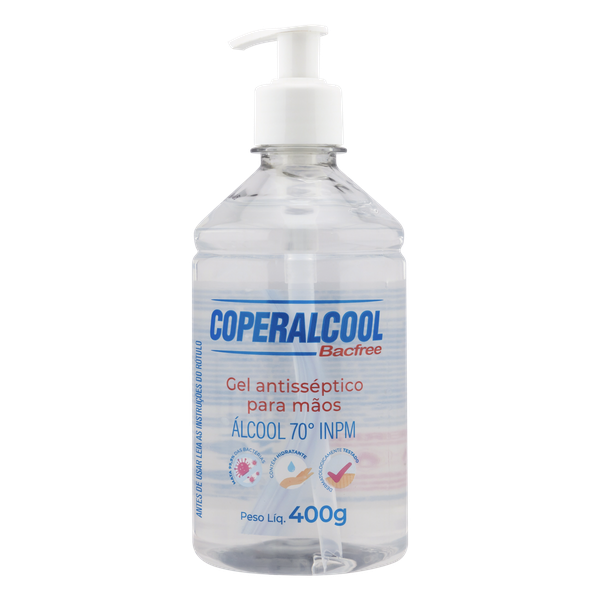 Álcool Gel Coperalcool Hg M 70 Inpm 400g