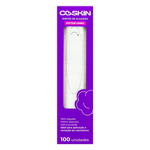 Algod Disc Candycotton Cbskin 100 Unidades