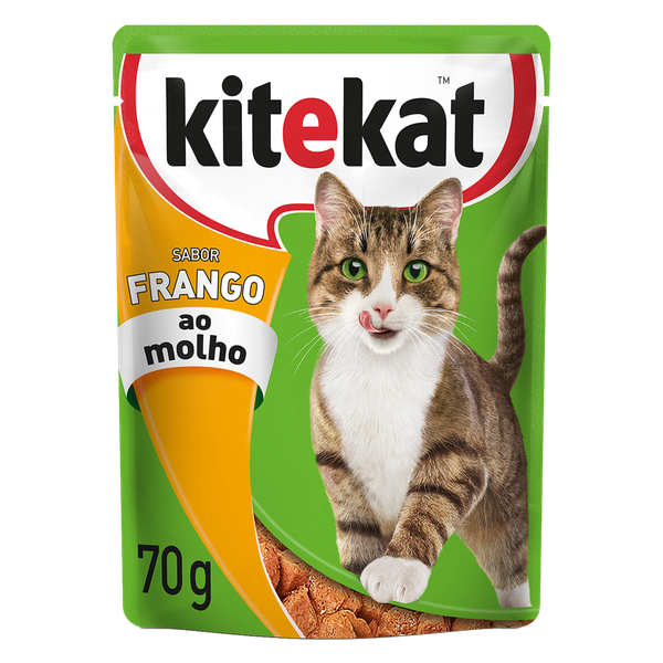 Ração Kitekat Adulto Sachê Frango 70g