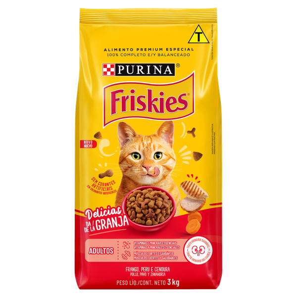 Ração Friskies Frango 3kg