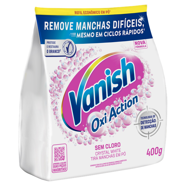 Alvejante Vanish Refil Econômico White 400g