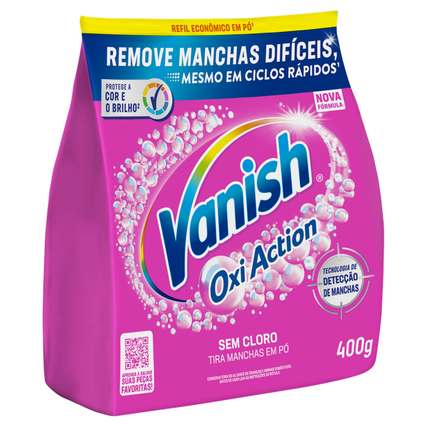 Alvejante Vanish Refil Econômico Pink 400g