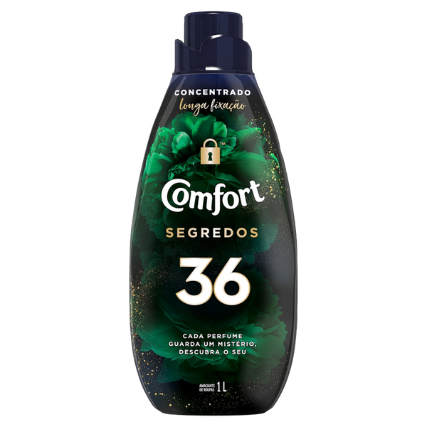 Amaciante Comfort Concentrado Segredos 36 1L
