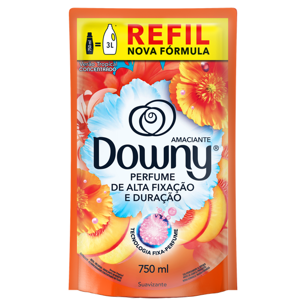 Amaciante Downy Sachê Verão Tropical 750ml