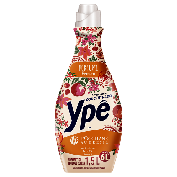 Amaciante Ypê Concentrado Loccitane Ninfa Águas 1,5L