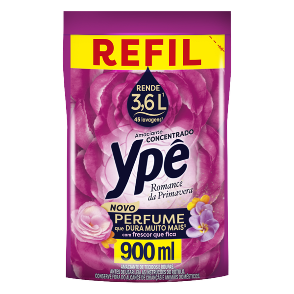 Amaciante Ypê Concentrado Pink 900ml