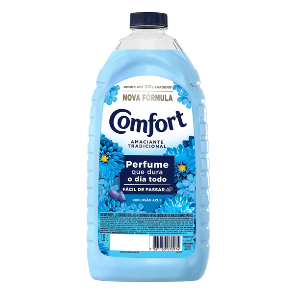 Amaciante Comfort Explosão Azul 1,8L