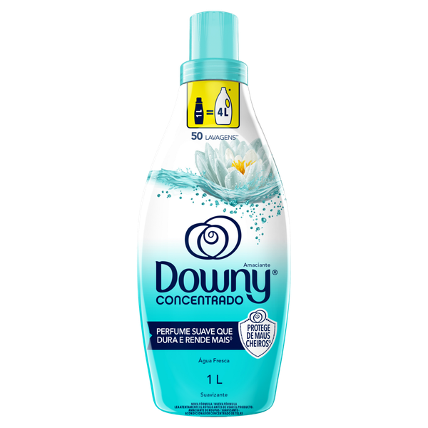 Amaciante Downy Concentrado Água Fresca 1L