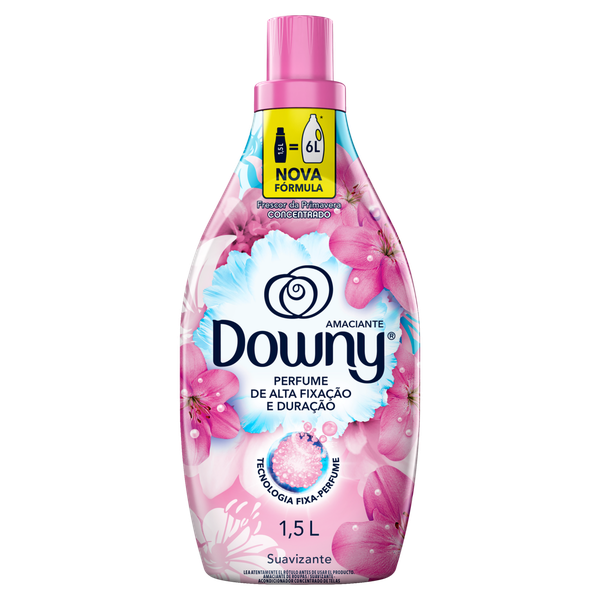 Amaciante Downy Concentrado Frescor da Primavera 1,5L