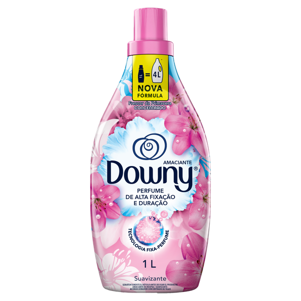 Amaciante Downy Concentrado Frescor da Primavera 1L